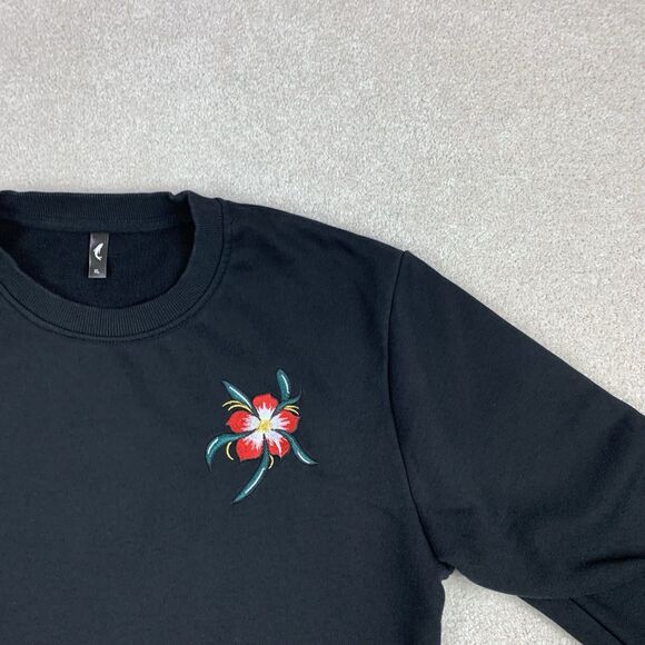 Koisea Embroidered Phoenix Crewneck Pullover Sweatshirt Men’s XL - Picture 8 of 14